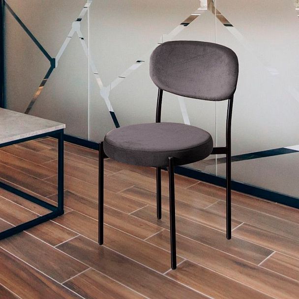 Стул Mason, бархат серый 27 - Вид 10