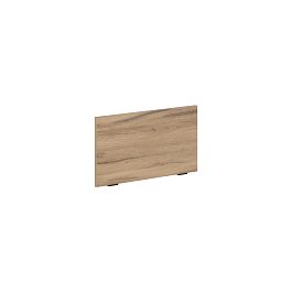 Экран EBL 6435 Дуб Денвер светлый/Черный 640х18х350 EDIS - Фото предпросмотра