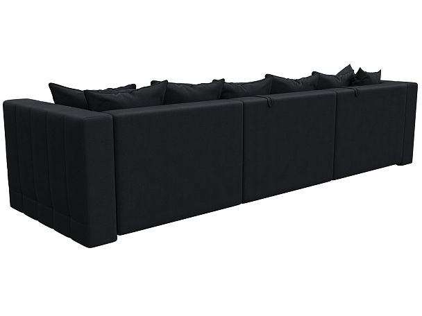 Диван угловой Лига-052 НПБ Лонг угол универсальный Замша серый - Вид 5