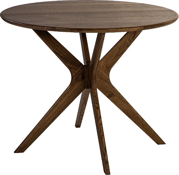 Стол деревянный из массива дуба Эмирель D95 Дуб темный - Вид 2