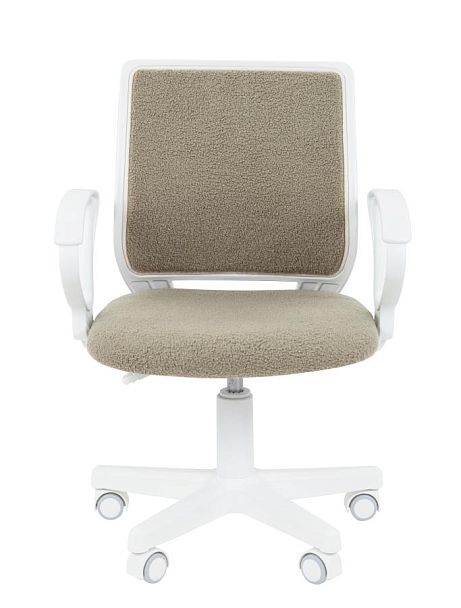 Кресло Chairman Kids 112 Россия ткань В оливка, белый пластик - Вид 2