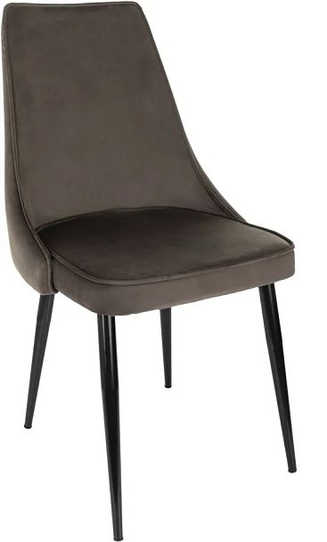 Стул для дома Бюрократ CH-K4 коричневый Holland 74 металл черный на ножках (CH-K4_1/HL74) - Вид 1