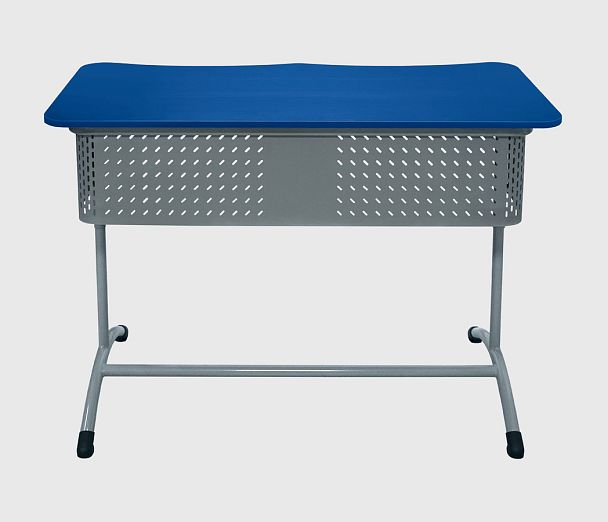 Стол ученический Мега 2М (Н), двухместный, нерегулируемый, с перфорированным экраном, гр.7 - Вид 5