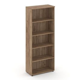 Стайл Проджект Стеллаж высокий широкий SN.STS.E-100 Дуб Табак 796*400*1982 - Фото предпросмотра