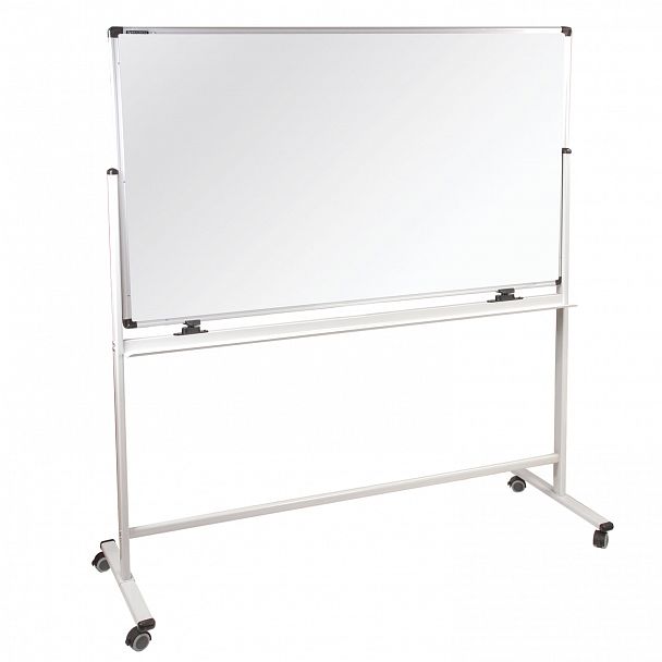 Доска магнитно-маркерная НА СТЕНДЕ 100х150 см, 2-сторонняя, ГАРАНТИЯ 10 ЛЕТ, BRAUBERG Premium, 236873 - Вид 2