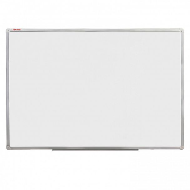 Доска магнитно-маркерная 90х120 см, алюминиевая рамка, ГАРАНТИЯ 10 ЛЕТ, РОССИЯ, BRAUBERG Стандарт, 235522 - Вид 3