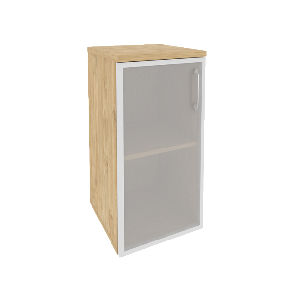 Onix Шкаф низкий узкий левый O.SU-3.2 R (L) Тиквуд светлый 400*420*823 - Вид 1