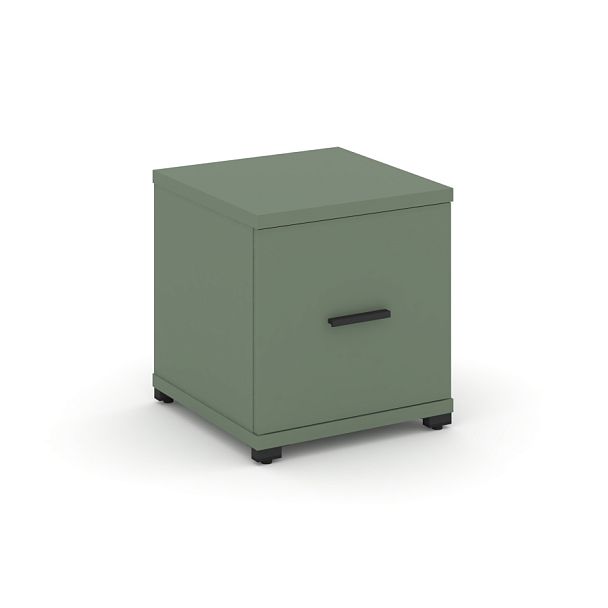 Concept Шкаф 1 узкая секция, 1 ниша CN.STU-113 B Кобо/Металл Черный 420*420*450 - Вид 1