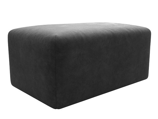 Модуль пуф Лига-060 НПБ Велюр серый - Вид 4