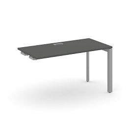 Style Project Next Стол-приставка к опор. элем. SN-59P.OPRS-001 Антрацит/Металл Серый/Серебро Заглушка 980*600*750 - Фото предпросмотра