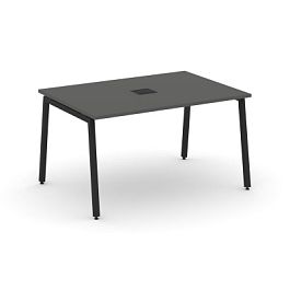 Стайл Проджект Стол переговорный SN-4A.SPRG-001 Антрацит/Металл Черный 980*980*750 - Фото предпросмотра