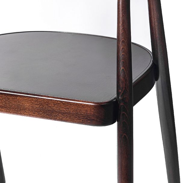 Стул деревянный с подлокотниками Боэн темный орех - Вид 11