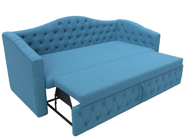 Диван детский прямой Мечта Рогожка голубой - Вид 7