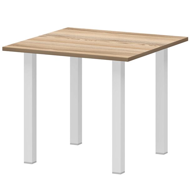 Столешница стола для переговоров НТ-090 Дуб сафари 900x900x25 Аргентум - Вид 1