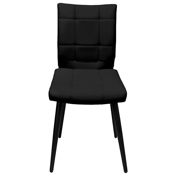 Стул BRABIX "Novita CF-060", экокожа черная, каркас металлический усиленный черный, 532781 - Вид 4