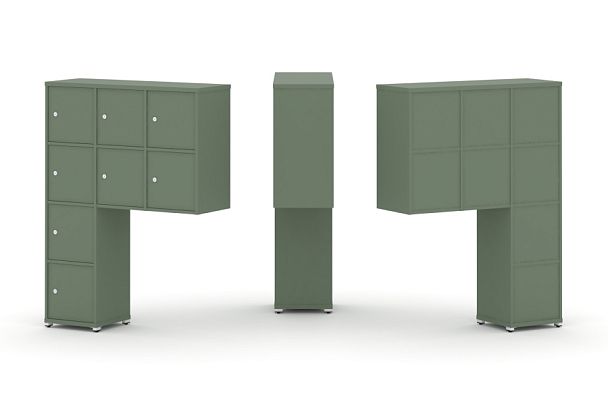 Concept Надставка высокая CN.ONV-010 Кобо/Металл Белый 1099*350*1486 - Вид 1