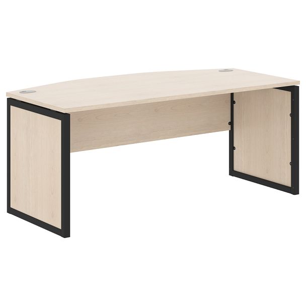 Стол руководителя XQPET 189 Бук Тиара/Антрацит 1800х914х750 XTEN-QP - Вид 1