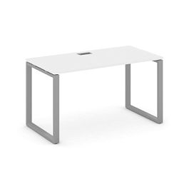 Стайл Проджект Стол письменный SN-6O.SP-004 Белый/Металл Серый 1580*600*750 - Фото предпросмотра