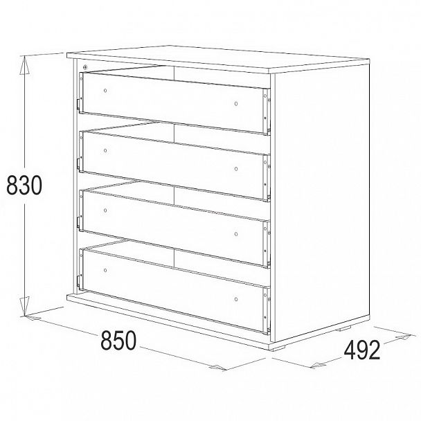 Комод "Ольга 14" - Вид 2