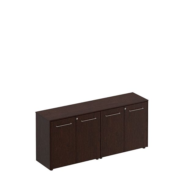 Шкаф комбинированный низкий (закрытый + закрытый) - Вид 3