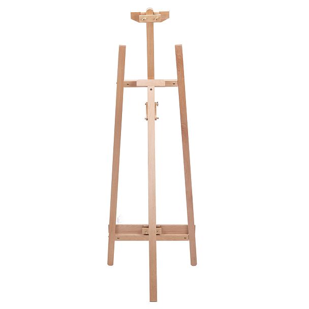 Мольберт напольный из бука, 158х50х87 см, высота холста до 121 см, лакированный, BRAUBERG ART CLASSIC, 192259 - Вид 5