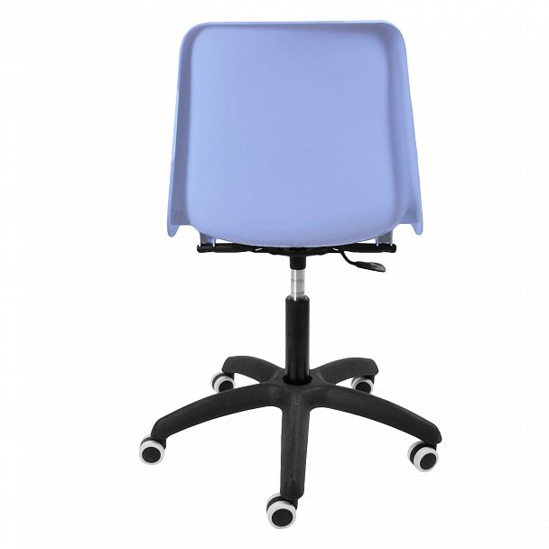 Кресло "Vicenza SW на черной крестовине Somalia" голубой - Вид 3