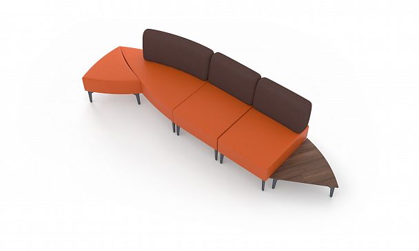 Диван "M23" компоновка №4 - Вид 2