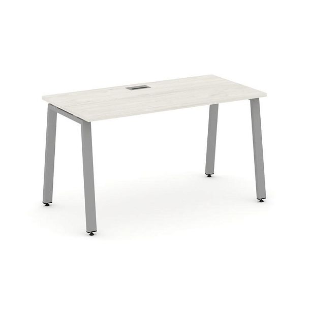 Стайл Проджект Стол письменный SN-6A.SP-004 Дуб Наварра/Металл Серый 1580*600*750 - Вид 1