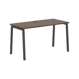 Стол прямой ELST 1367 Дуб Денвер тёмный/Мокко 1360х670х750 EDIS - Фото предпросмотра