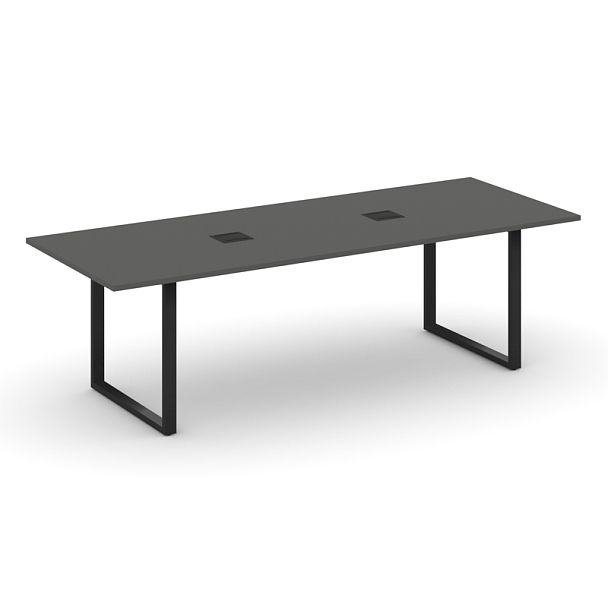 Style Project Direct Direct Стол переговорный SN-6O.SPRG-258 Антрацит/Металл Черный 2580*980*750 - Вид 1