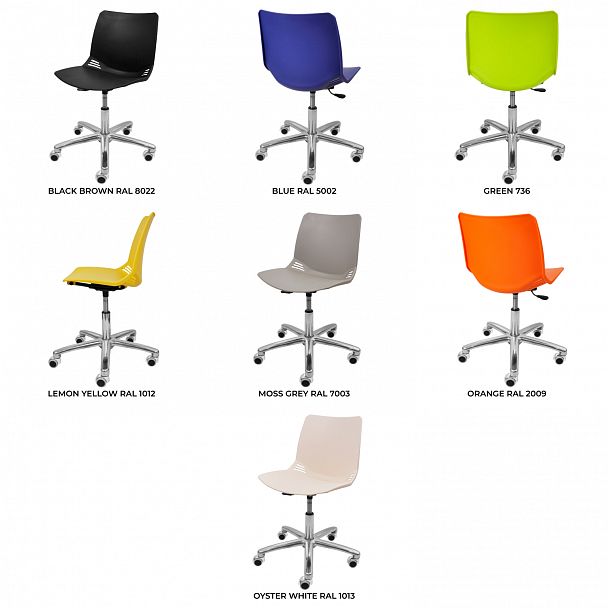 Кресло "Race SW КРЕСЛО на Крестовине CINA алюминий", черный - Вид 5