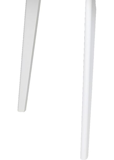 Стол деревянный круглый раскладной Норден D100 Белый - Вид 10