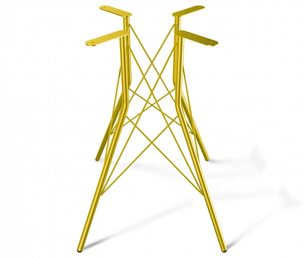 Подстолье Sheffilton SHT-TU2-1 золото - Вид 3