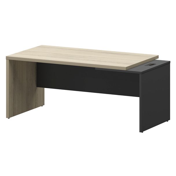 Стол руководителя правый KZ-18R Кронберг/Графит 1800x900x750 Кортез - Вид 1