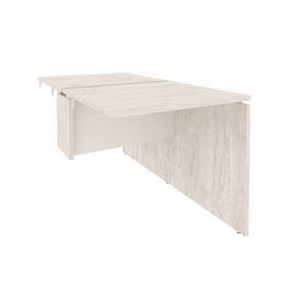 Onix Стол-приставка двойной к опорным элементам O.D.SPR-0.7 Денвер светлый/Белый бриллиант 780*1475*750 - Фото предпросмотра