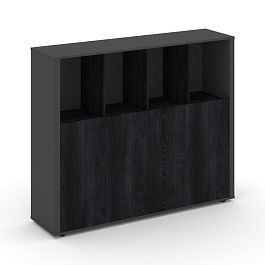 Касл Шкаф для документов CS.D-ST-2.2 Каштан Тоскана/Базальт 1738*450*1434 - Фото предпросмотра