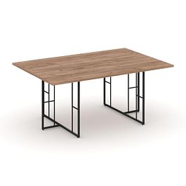 Rift Direct Стол переговорный RF.SPRG-002 Дуб Табак/Металл Черный 1780*1180*750 - Фото предпросмотра