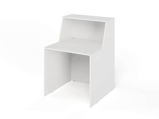 ЛАЙТ / LIGHT RLG065-8x8 Блок ресепшн 80x80x125 Белый - Вид 2