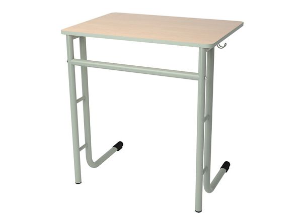 Одноместная парта Basis  ЛДСП береза, скругл. углы, кромка ПВХ, кромка ПВХ мод.ПШ7/1 "Парты и стулья"  ТК-002960000759 береза - Вид 1