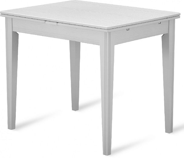 Стол деревянный раздвижной Тернс 90(130,170)х70х76 Белый - Вид 3