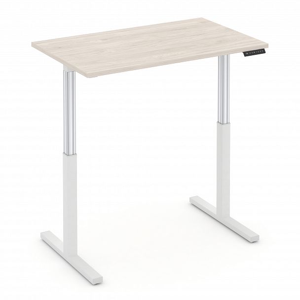 Стол электроподъемный "MOVE UP" MV.SE-2.7 Белый металл /  Денвер Светлый - Вид 3