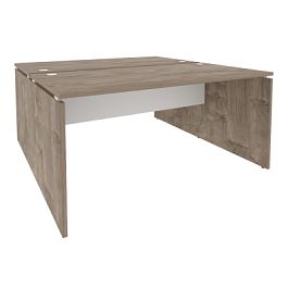 Onix Рабочая станция O.D.RS-2.4.8 Тиквуд темный/Белый бриллиант 1580*1635*750 - Фото предпросмотра