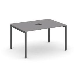 Стайл Проджект Стол переговорный SN-4P.SPRG-001 Серый Пепел/Металл Антрацит 980*980*750 - Фото предпросмотра