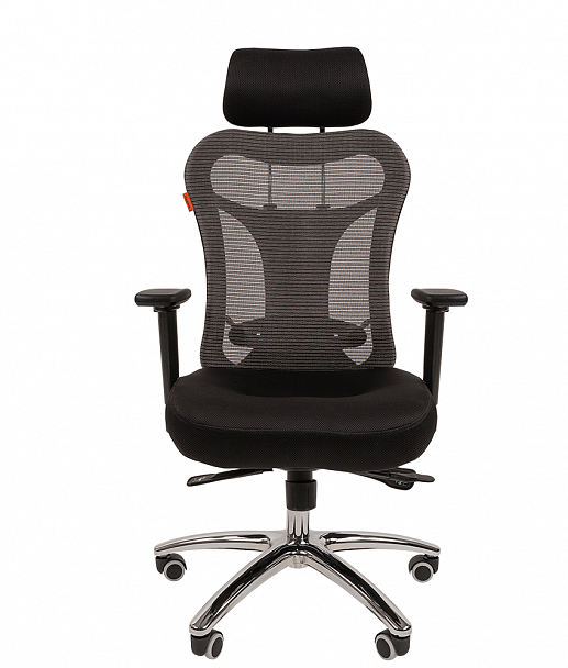 Кресло CHAIRMAN 769, ткань TW/сетчатый акрил, черный - Вид 2