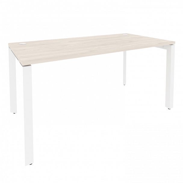 Стол рабочий "Onix" O.MP-SP-4.8 денвер светлый/белый - Вид 1