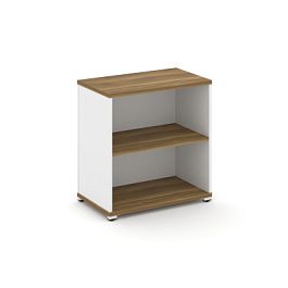 Concept Стеллаж опорный/приставной CN.SOPO-001 Сандал Янтарный/Белый Бриллиант/Металл Белый 720*420*750 - Фото предпросмотра