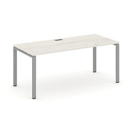 Style Project Direct Direct Стол письменный SN-6P.SR-024.M Дуб Наварра/Металл Серый 1580*800*750 - Фото предпросмотра