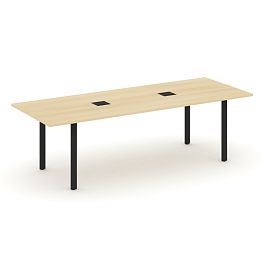 Style Project Direct Direct Стол переговорный SN-6P.SPRG-258 Акация Лорка/Металл Черный 2580*980*750 - Фото предпросмотра