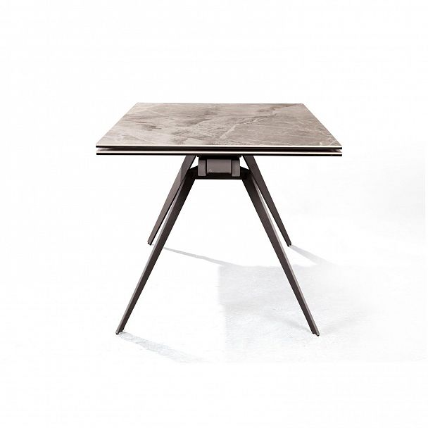 Стол раскладной Grant (160+80), мрамор испанская керамика светлый - Вид 3