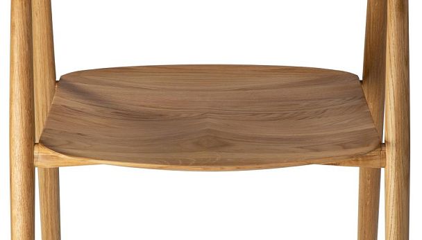 Кресло деревянное из массива дуба Сэн Дуб светлый - Вид 10